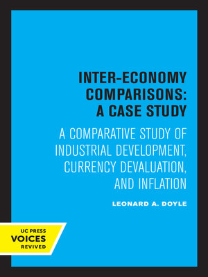 cover image of Inter-Economy Comparisons